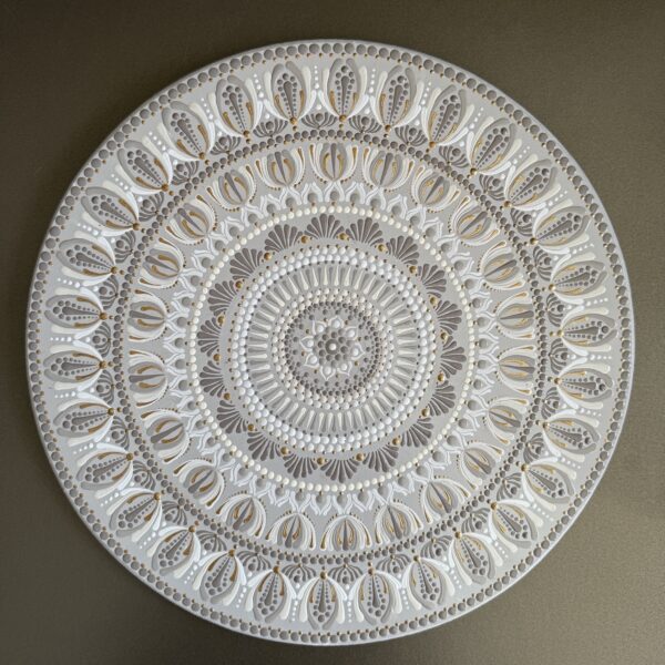 “Zarafetin Rengi”Dot Mandala Pano